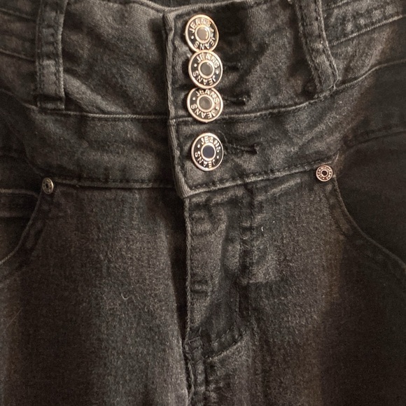 Silver Crush Women’s black skinny jeans size 5/6 - Picture 3 of 15